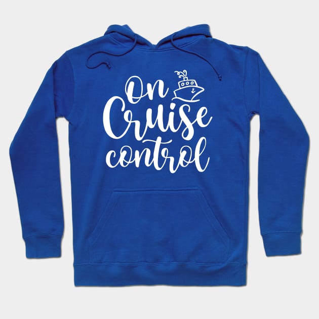 On Cruise Control Beach Vacation Funny Hoodie by GlimmerDesigns